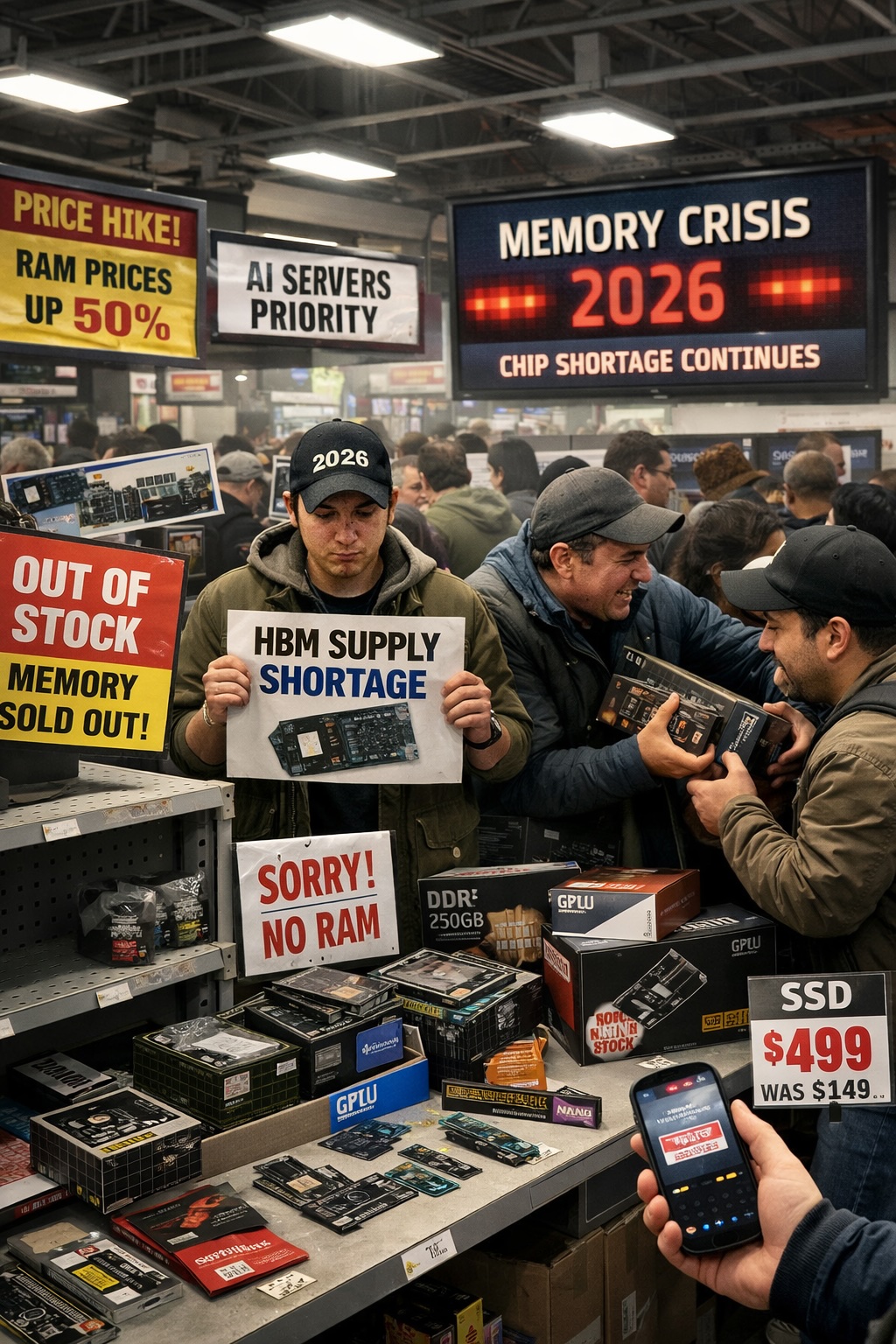 The 2026 Memory Crisis - AIincider