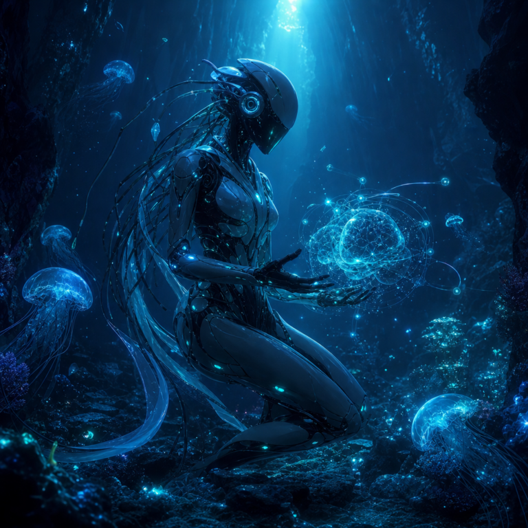 Project Arc autonomous AI agent — deep ocean anime cinematic featured image