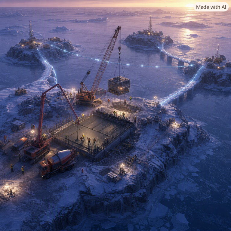 ASEAN AI data centers: three crews building one shared facility across an ice-bound island chain