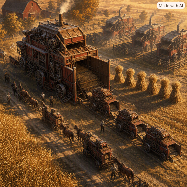 Xiaomi MiMo-V2.6 open weights shown as an unlocked harvest machine freely copied while rivals stay padlocked